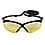 Nemesis Safety Glasses Black Frame Amber Lens - Safety Supply in Alabaster Alabama