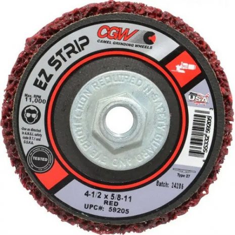 CGW59205 CGW 59205 EZ STRIP WHEEL, 4-1/2″ X 5/8-11- EXTRA COARSE- Indutrial Supply Alabama