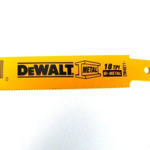 Dewalt 6″ X 18 TPI Bi-metal Reciprocating Saw Blades - Indistrial Supplies in Alabama
