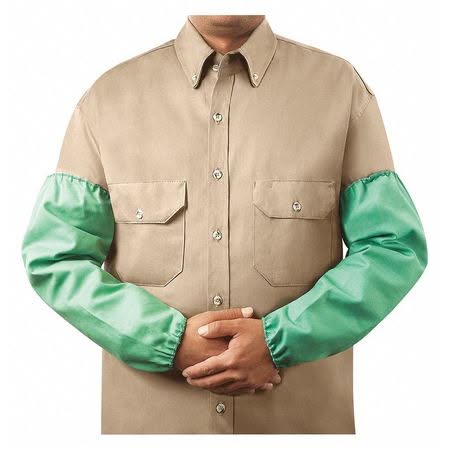 Z0wG7wlcpEx_ Steiner 9 oz Flame Resistant Weldlite Cotton Sleeves- 18″- Green - Safety and Industrial Supply in Alabaster Alabama