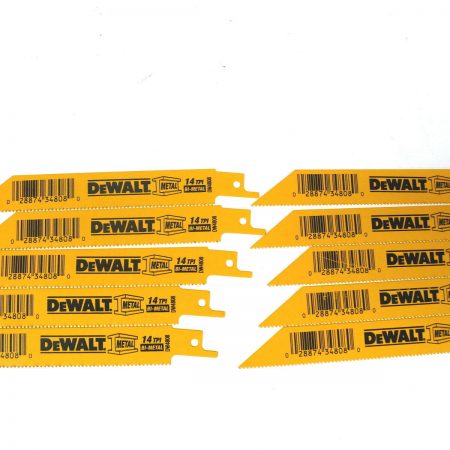 Dewalt 6″ X 14 TPI Bi-metal Reciprocating Saw Blades - Indistrial Supplies in Alabama