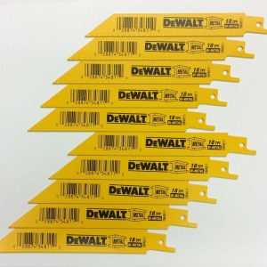 Dewalt 6″ X 18 TPI Bi-metal Reciprocating Saw Blades - Indistrial Supplies in Alabama