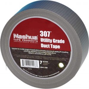 Nashua 307 Silver Duct Tape- 2″ X 60 YD- Made in USA