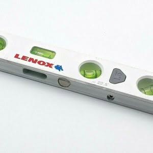 LENOX Aluminum 9″ Torpedo Level Rare Earth Magnets-4 Vials-LXHT82658